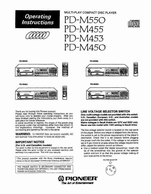 Pioneer CD Player PD-M455-page_pdf